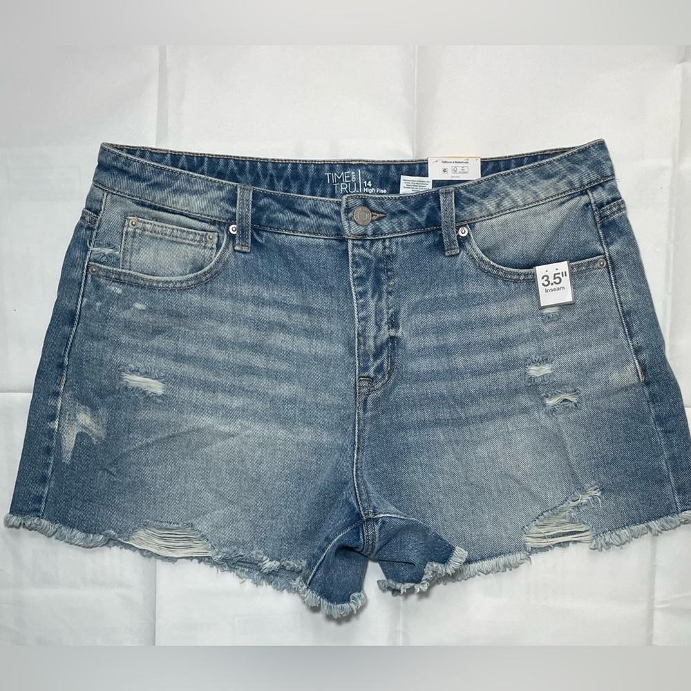Time and Tru High-Rise Short Jean
